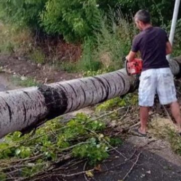 Невреме во Кавадарци