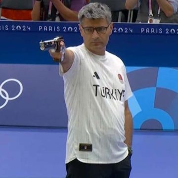 Turkish Olympic shooter wins silver medal with minimal gear, becomes internet sensation