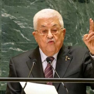 ‘Stop this crime,’ Palestinian President Abbas tells UN in New York