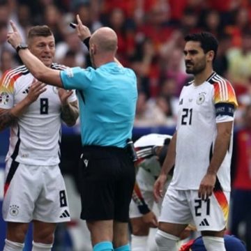 Report: UEFA admit handball mistake in German Euro game against Spain